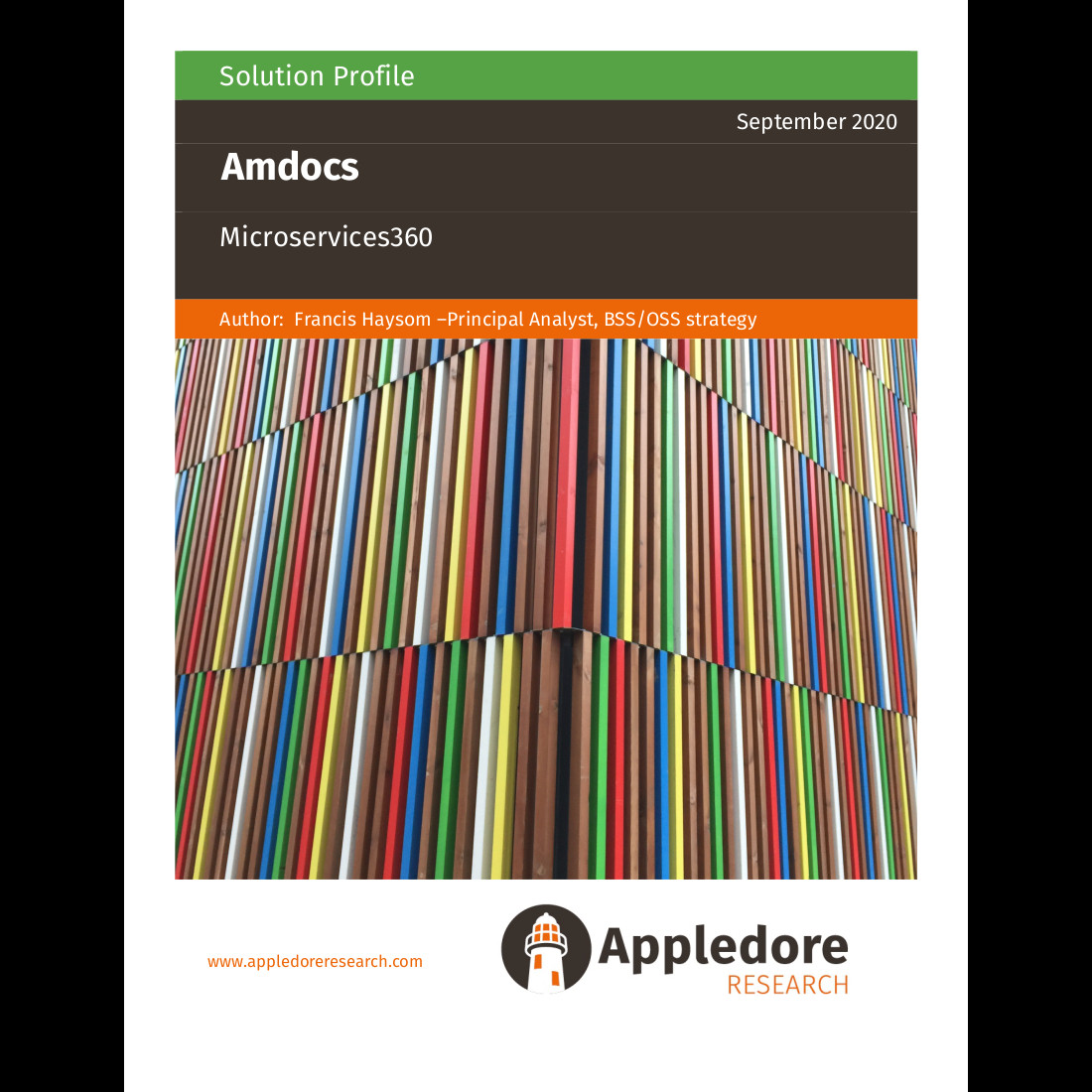 Amdocs MS360 - Appledore Solution Profile 0920 Amdocs MS360